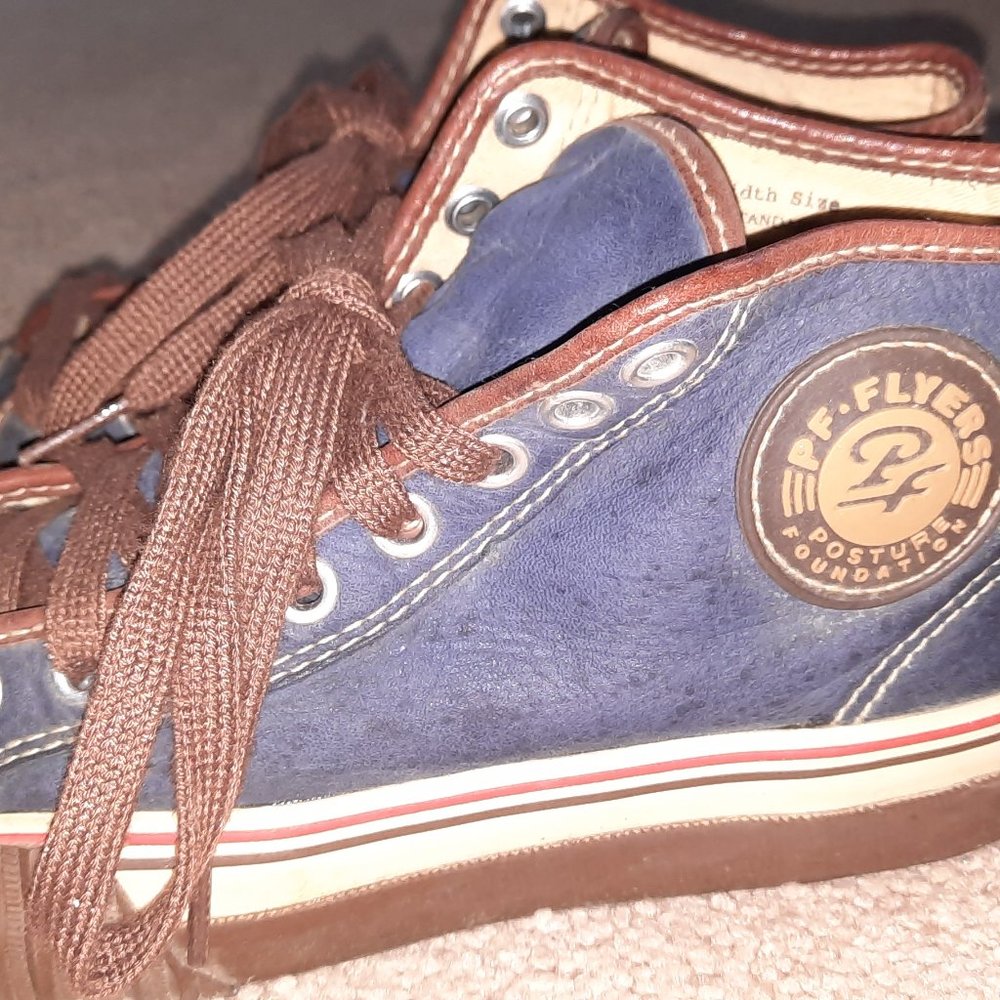 RARE brown and blue leather PF Flyers!! - Picture 2 of 7